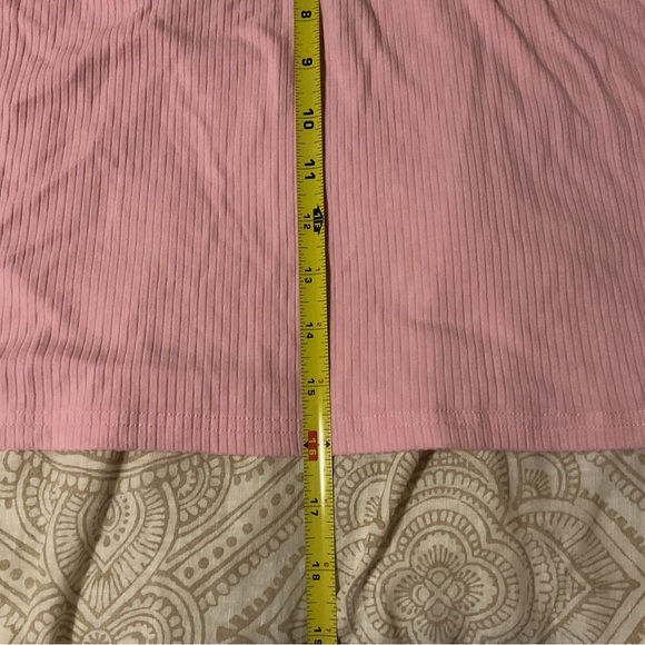 Rue21 Pink Ribbed Top large - Picture 8 of 8